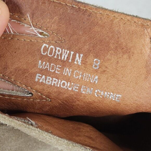 Jeffrey Campbell Women's Corwin US8 Taupe Suede Open Toe Lace-up Ankle Booties - Picture 13 of 14